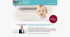 Desktop Screenshot of kinderarzt.com